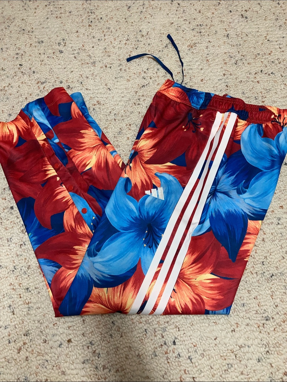 Adidas x Farm Rio Wide Leg Track Pants - Picture 5 of 7